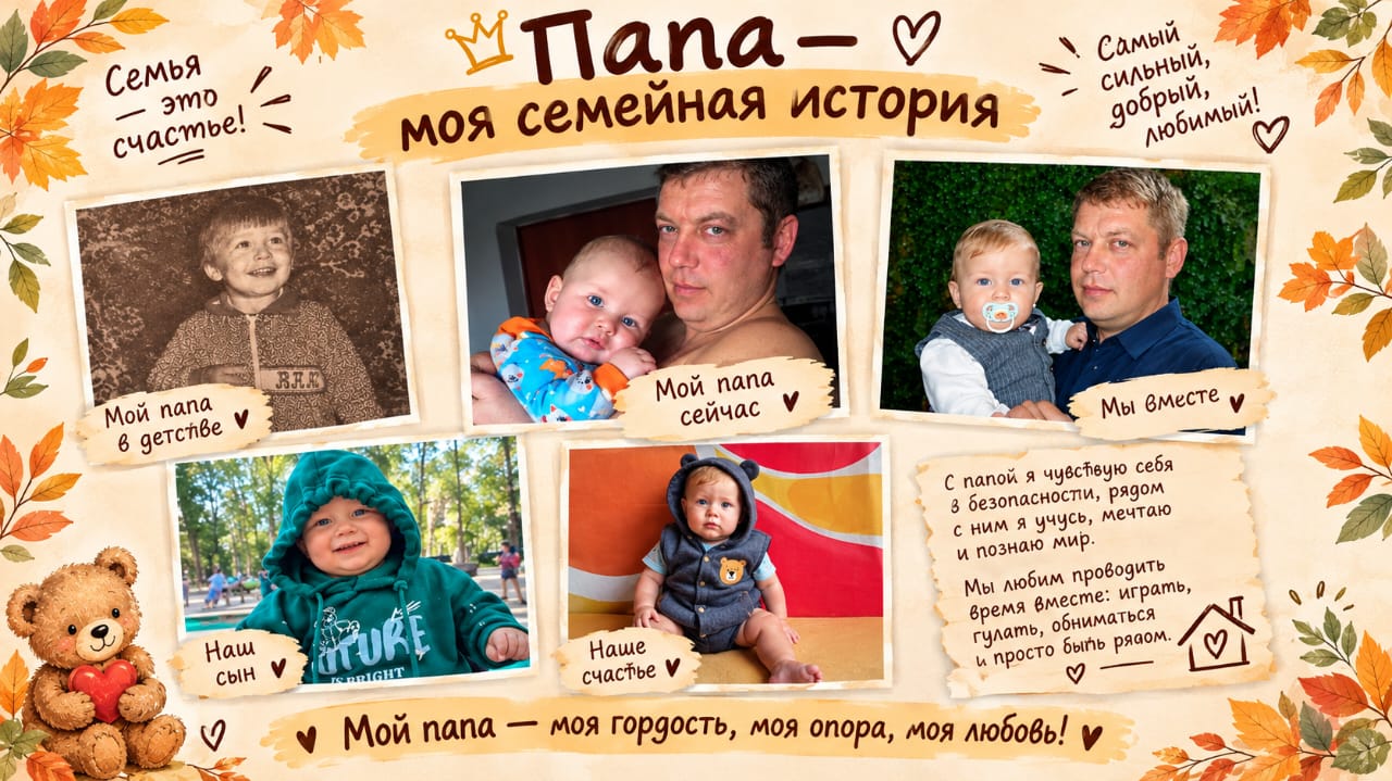 «Менің әкем бала кезінде - менің әкем қазір»